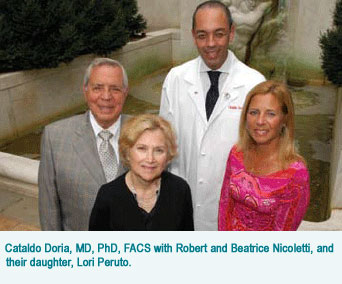 Dr. Doria and the Nicoletti family