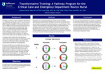 Transformative Training: A Pathway Program for the Critical Care and Emergency Department Novice Nurse by Kathleen Boyle, MSN, RN, CCCTM; Linda Seliga, MSN, RN, CEN, TCRN, CPEN; and Tehya Utah, BSN, RN, CCRN