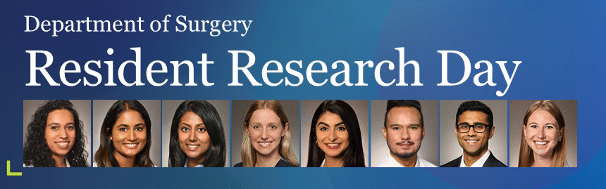 Department of Surgery Resident Research Day
