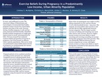 Exercise Beliefs During Pregnancy in a Predominantly Low-Income, Urban Minority Population by Lindsay S. McAlpine, MSIII; Christine A. Marschilok, PGY-3; Amber S. Maratas, MD; and Jeremy D. Close, MD