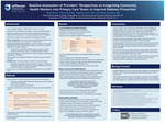 Baseline Assessment of Providers' Perspectives on Integrating Community Health Workers into Primary Care Teams to Improve Diabetes Prevention by Ariel Brown; Garseng Wong; Radhika Gore; and Mark Schwartz, MD