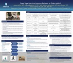 Does Yoga Practice Improve Balance in Older Adults? by Joanna Alfieri, SPT; Andrea Barberio, SPT, RYT-500; Rebecca McCammitt, SPT; Kevin Reeder, SPT; and Susan Duff, PT, EdD, CHT, RYT-200