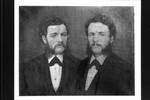 Thomas Blackwood and James Blackwood (double portrait), ca.1874-1880