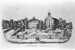 Jefferson College, Canonsburg, Pa. - lithograph, [ca. 1840?]