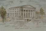 Medical Hall (Ely Building), Jefferson Medical College - drawing, [20th c.]