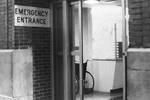Emergency room entrance, Jefferson Medical College Hospital (Main Bldg.), [ca. 1970]