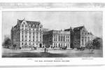 Jefferson Medical College: campus plan by James H. Windrim, [ca. 1891-1898]