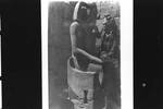 Nurse Beatrice Rayman With Statue Of Rameses II, 1945