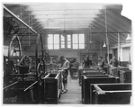 Males in textile studio, Buttonwood Street