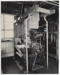 Punchcard operated Jacquard loom