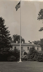 "White House" and flag display