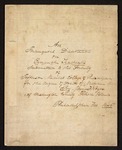 An Inaugural Dissertation on Cynanche Trachealis Submitted to the Faculty of Jefferson Medical College of Philadelphia, for the degree of Doctor of Medicine. by James F. Noyes