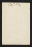 Jefferson Medical College Lectures on the Institutes of Medicine and Medical Jurisprudence By B. Rush Rhees M.D. For Mr. Julius A. Keffer (verso) by Benjamin Rush Rhees, MD and Julius A. Keffer