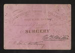 Jefferson Medical College Course 1853+4 Lectures on the Principles & Practice of Surgery By Tho.s D. Mutter For Mr. Jos. C. Hathaway by Thomas Dent Mutter, MD and Joseph C. Hathaway