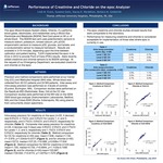 Performance of Creatinine and Chloride on the epoc Analyzer by Lilah Evans; Susanne Gallo; Stacey K. Mardekian; and Barbara Goldsmith, PhD, FACB